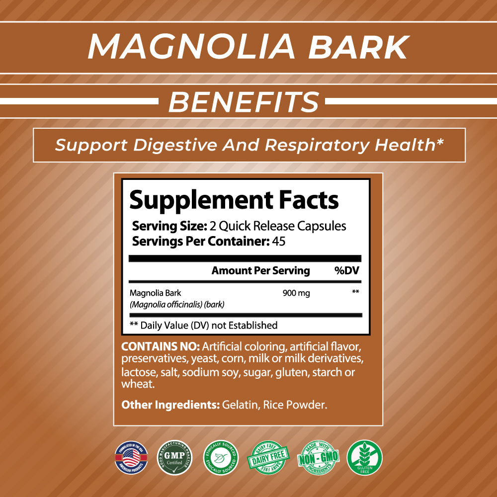Magnolia Bark Capsules