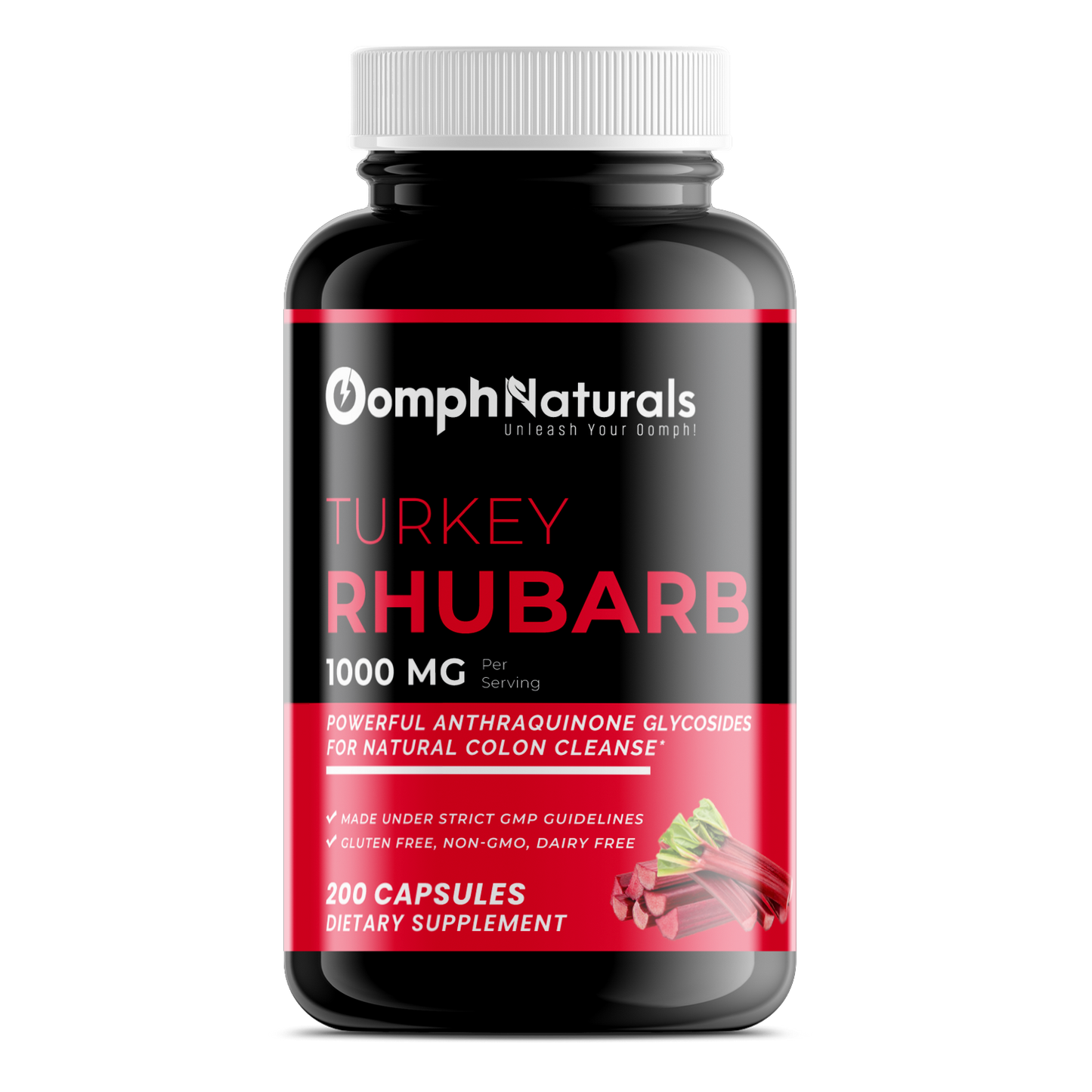 Turkey Rhubarb Root Capsules