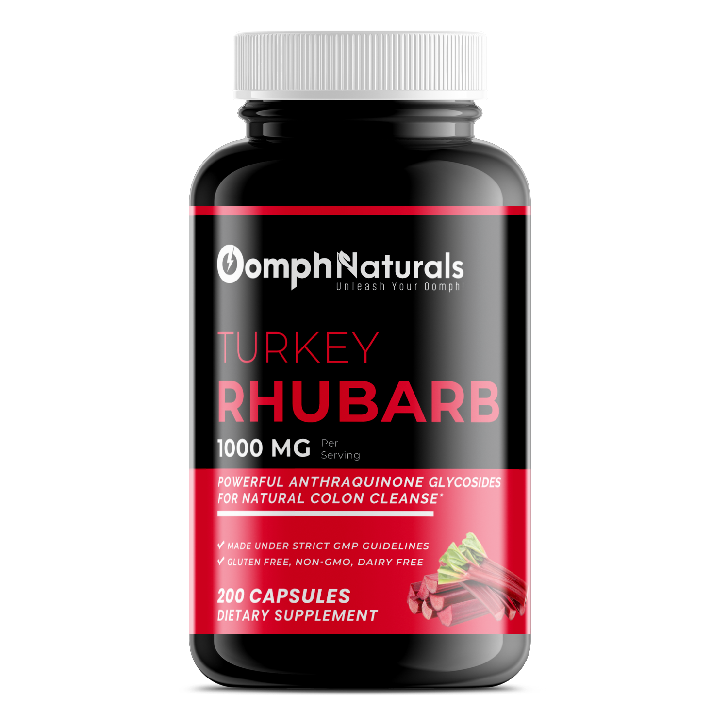 Turkey Rhubarb Root Capsules