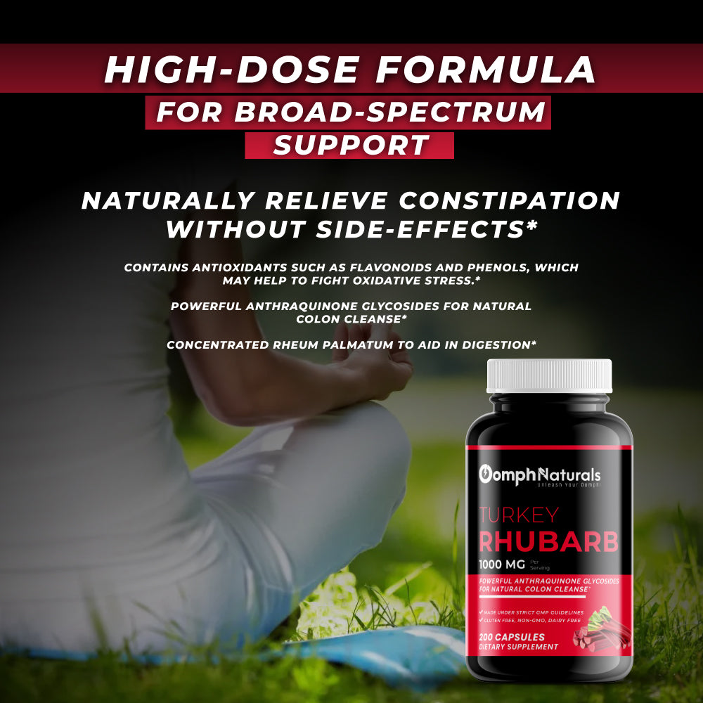 Turkey Rhubarb Root Capsules