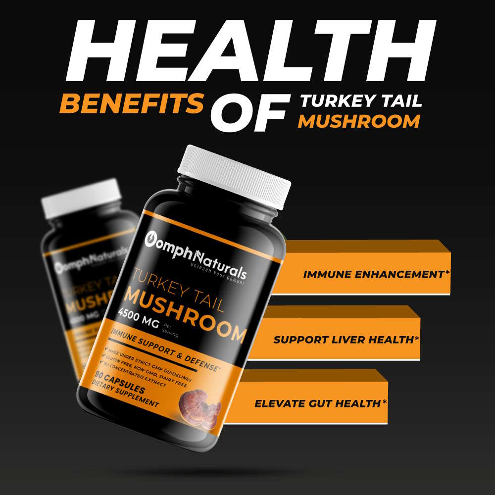 Turkey Tail Mushroom Capsules