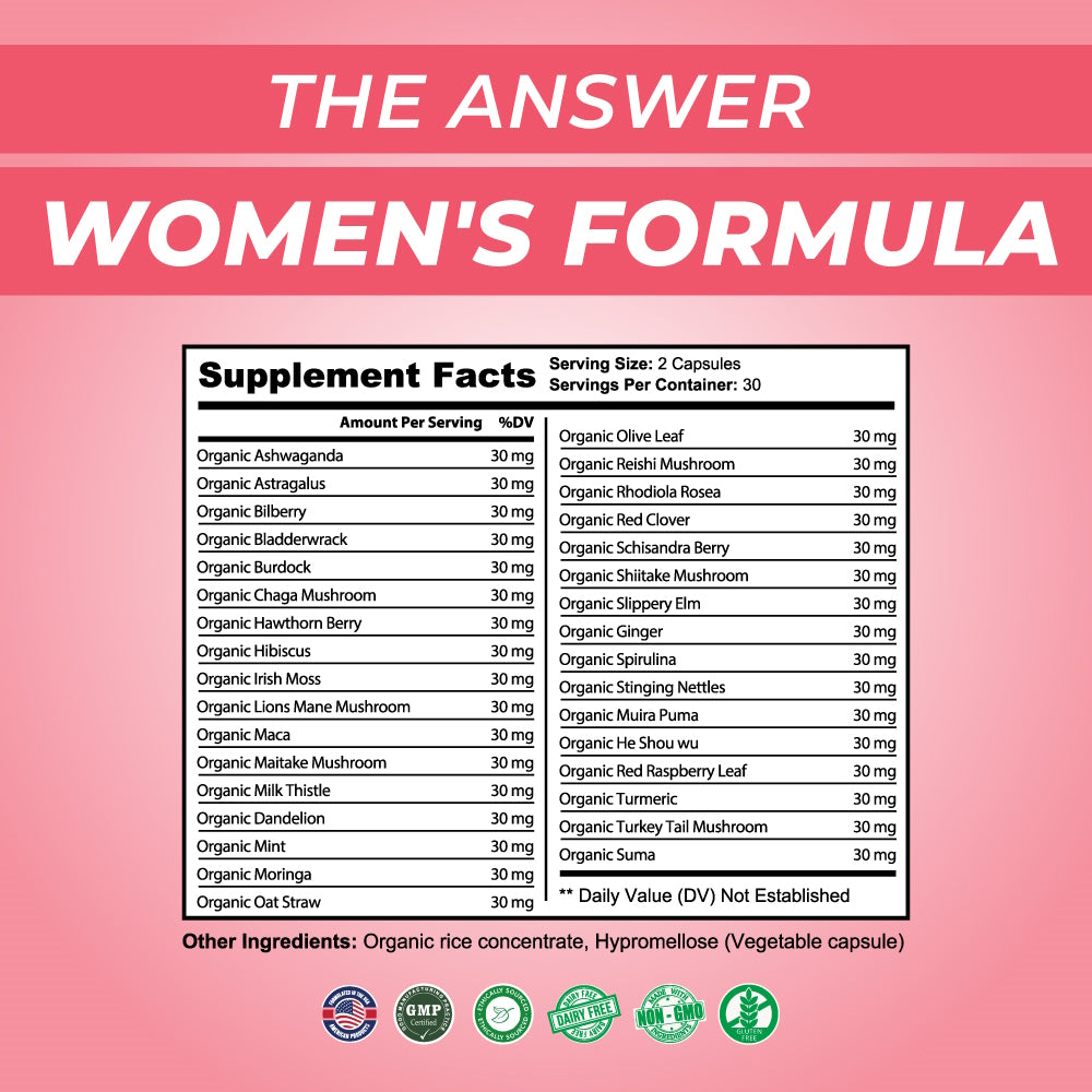 The Answer for Women Ultimate Vitality Formula