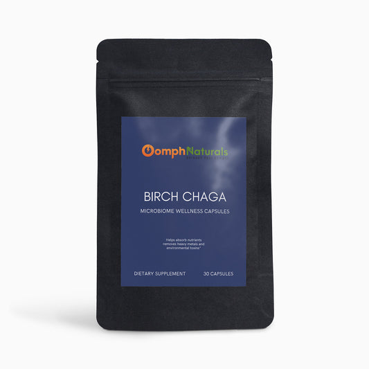 Birch Chaga Phytochemicals Microbiome Wellness Capsules